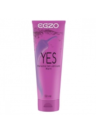 Согревающий лубрикант на водной основе Egzo Yes - 50 мл. - EGZO - купить с доставкой в Челябинске