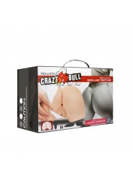 Вагина и попка с вибрацией CRAZY BULL - Baile - в Челябинске купить с доставкой
