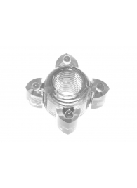 Прозрачное эрекционное кольцо Rings Screw - Lola Games - в Челябинске купить с доставкой