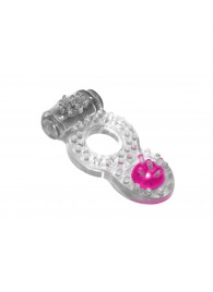 Прозрачное эрекционное кольцо Rings Ringer - Lola Games - в Челябинске купить с доставкой