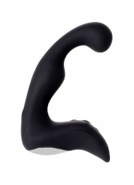 Чёрный изогнутый вибростимулятор простаты Erotist - Erotist Adult Toys - в Челябинске купить с доставкой