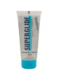 Интимная смазка на водной основе Superglide - 100 мл. - HOT - купить с доставкой в Челябинске