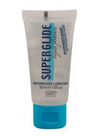 Гель-смазка на водной основе для чувствительной кожи Superglide - 30 мл. - HOT - купить с доставкой в Челябинске
