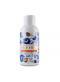 Интимный гель на водной основе JUICY FRUIT с ароматом пина колада - 100 мл. - БиоМед - купить с доставкой в Челябинске