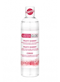 Лубрикант на водной основе с ароматом вишни FRUITY CHERRY - 300 мл. - Waterglide - купить с доставкой в Челябинске