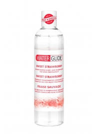 Лубрикант на водной основе с ароматом клубники SWEET STRAWBERRY - 300 мл. - Waterglide - купить с доставкой в Челябинске