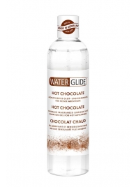 Лубрикант на водной основе с ароматом шоколада HOT CHOCOLATE - 300 мл. - Waterglide - купить с доставкой в Челябинске