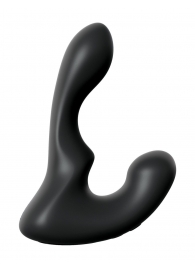 Черный анальный вибростимулятор P-Spot Milker - 14 см. - Pipedream - в Челябинске купить с доставкой