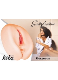 Мастурбатор с 2 тоннелями Satisfaction Gorgeous - Lola Games - в Челябинске купить с доставкой