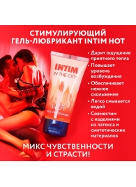 Стимулирующий гель-лубрикант Intim Hot - 60 гр. - Биоритм - купить с доставкой в Челябинске