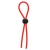 Красное эрекционное лассо с одной бусиной-утяжкой STRETCHY THIN LASSO - Dream Toys - в Челябинске купить с доставкой