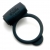 Темно-серое эрекционное кольцо Vibrating Love Ring с вибрацией - Fifty Shades of Grey - в Челябинске купить с доставкой
