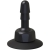 Плаг с присоской для фиксации насадок Deluxe 360° Swivel Suction Cup Plug - Doc Johnson - купить с доставкой в Челябинске