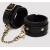 Черные оковы на ноги Bound to You Faux Leather Ankle Cuffs - Fifty Shades of Grey - купить с доставкой в Челябинске