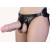 Гигантский фаллоимитатор на присоске в комплекте с трусиками - 26 см. - LOVETOY (А-Полимер) - купить с доставкой в Челябинске
