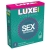 Ребристые презервативы LUXE Royal Sex Machine - 3 шт. - Luxe - купить с доставкой в Челябинске