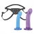 Страпон унисекс Beginners Strap-On с 2 насадками - 15 и 13 см. - Lux Fetish - купить с доставкой в Челябинске