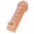 Телесная закрытая насадка с шишечками Cock Sleeve Size S - 13,8 см. - KOKOS - в Челябинске купить с доставкой