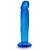 Синий анальный фаллоимитатор Sweet N Small 6 Inch Dildo With Suction Cup - 16,5 см. - Blush Novelties