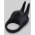 Черное эрекционное виброкольцо Sensation Rechargeable Vibrating Rabbit Love Ring - Fifty Shades of Grey - в Челябинске купить с доставкой