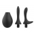 Черный анальный душ Nexus Anal Douche Set с 2 сменными насадками - Nexus Range - купить с доставкой в Челябинске