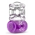 Фиолетовое эрекционное виброкольцо One Night Stand Vibrating C-Ring - Blush Novelties - в Челябинске купить с доставкой