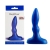 Синий анальный стимулятор Beginners p-spot massager - 11 см. - Lola Games - в Челябинске купить с доставкой