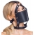 Черный намордник с кляпом-шаром Head Harness With A Gag - Orion - купить с доставкой в Челябинске