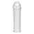 Текстурированная насадка на пенис Clear Textured Penis Enhancing Sleeve Extension - 16,5 см. - BlueLine - в Челябинске купить с доставкой