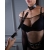 Коричневый ошейник Sex Game с поводком - БДСМ Арсенал - купить с доставкой в Челябинске