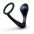 Черное эрекционное кольцо со стимулятором простаты Ringer Cock Ring   Plug - b-Vibe - в Челябинске купить с доставкой