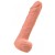 Телесная удлиняющая фаллическая насадка - 16 см. - ToyFa - в Челябинске купить с доставкой