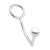 Кольцо на пенис с анальным стимулятором Stainless Steel Anal Hook   Cock Ring - BlueLine - в Челябинске купить с доставкой