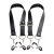 Ремни с зажимами для половых губ Spread Labia Spreader Straps with Clamps - XR Brands - купить с доставкой в Челябинске