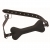 Черный кляп в форме косточки Hound Adjustable Dog Bone Gag - XR Brands - купить с доставкой в Челябинске