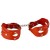 Красные наручники «Цезарь» - Sitabella - купить с доставкой в Челябинске
