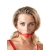 Силиконовый кляп-шар на чёрных ремешках Red Gag silicone - Orion - купить с доставкой в Челябинске