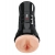 Телесный мастурбатор-вагина в черной колбе Super Luscious Lips XXL - Pipedream - в Челябинске купить с доставкой