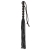 Чёрная мини-плеть из резины Rubber Mini Whip - 22 см. - Blush Novelties - купить с доставкой в Челябинске