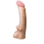 Телесная насадка REAL Standard с усиками на основании - 19 см. - LOVETOY (А-Полимер) - купить с доставкой в Челябинске