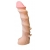 Насадка REAL Standard со спиралевидным узором - 19 см. - LOVETOY (А-Полимер) - купить с доставкой в Челябинске