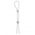Прозрачное эрекционное кольцо-лассо SILICONE LASSO COCK RING DUAL BEADS - NMC - в Челябинске купить с доставкой
