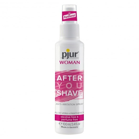 Спрей после бритья pjur WOMAN After You Shave Spray - 100 мл. - Pjur - купить с доставкой в Челябинске