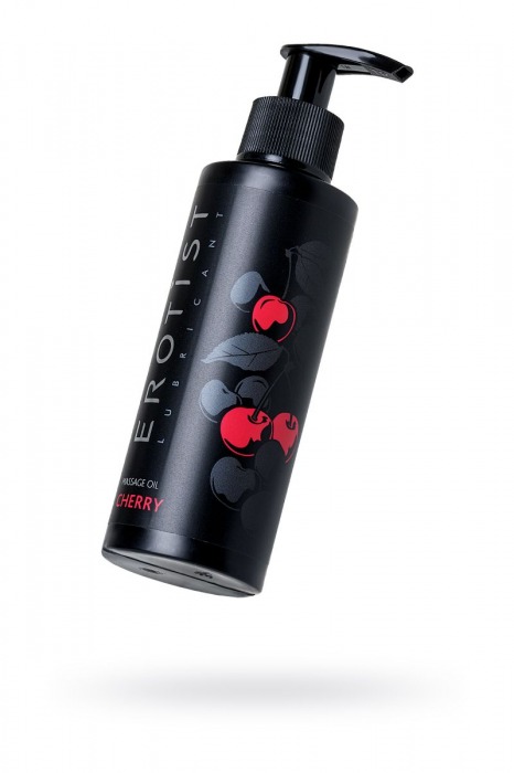 Массажное масло Erotist CHERRY с ароматом вишни - 150 мл. - Erotist Lubricants - купить с доставкой в Челябинске