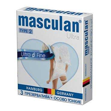 Ультратонкие презервативы Masculan Ultra Fine с обильной смазкой - 3 шт. - Masculan - купить с доставкой в Челябинске
