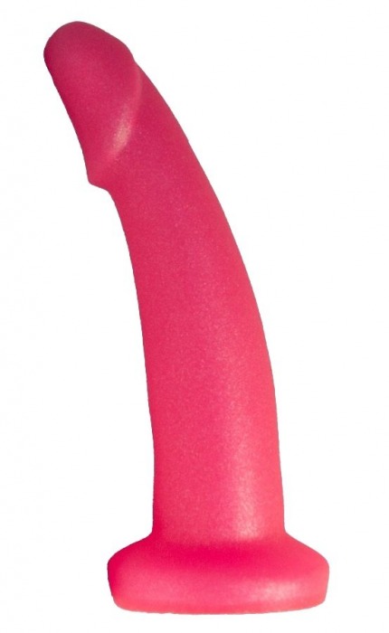 Розовый плаг-массажёр для простаты - 13,5 см. - LOVETOY (А-Полимер) - в Челябинске купить с доставкой