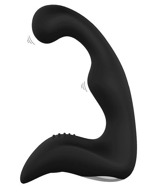 Чёрный перезаряжаемый массажёр простаты BOOTY PLEASER - Dream Toys - в Челябинске купить с доставкой