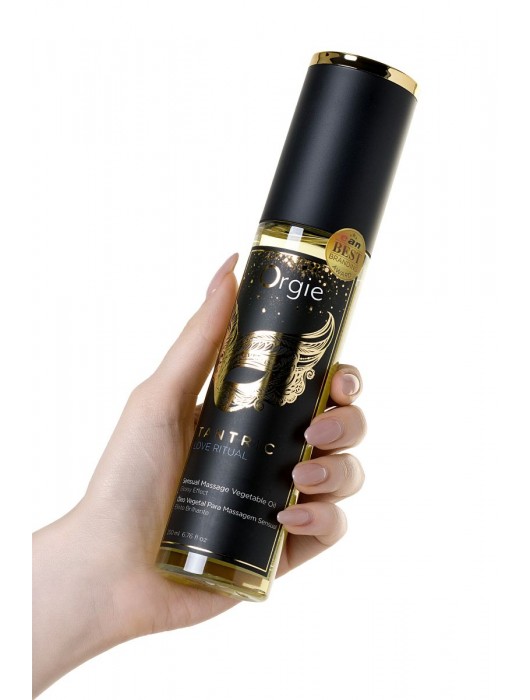 Растительное массажное масло Orgie Tantric Love Ritual - 200 мл. - ORGIE - купить с доставкой в Челябинске