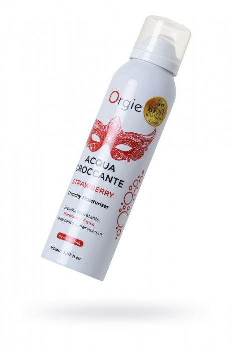 Шипучая увлажняющая пена для чувственного массажа Orgie Acqua Croccante - 150 мл. - ORGIE - купить с доставкой в Челябинске