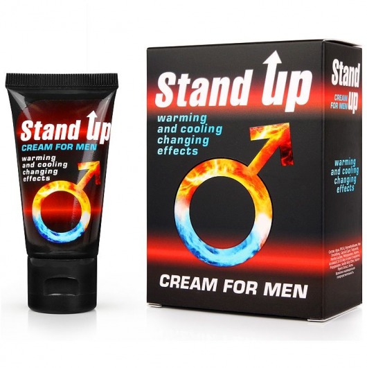 Возбуждающий крем для мужчин Stand Up - 25 гр. - Биоритм - купить с доставкой в Челябинске